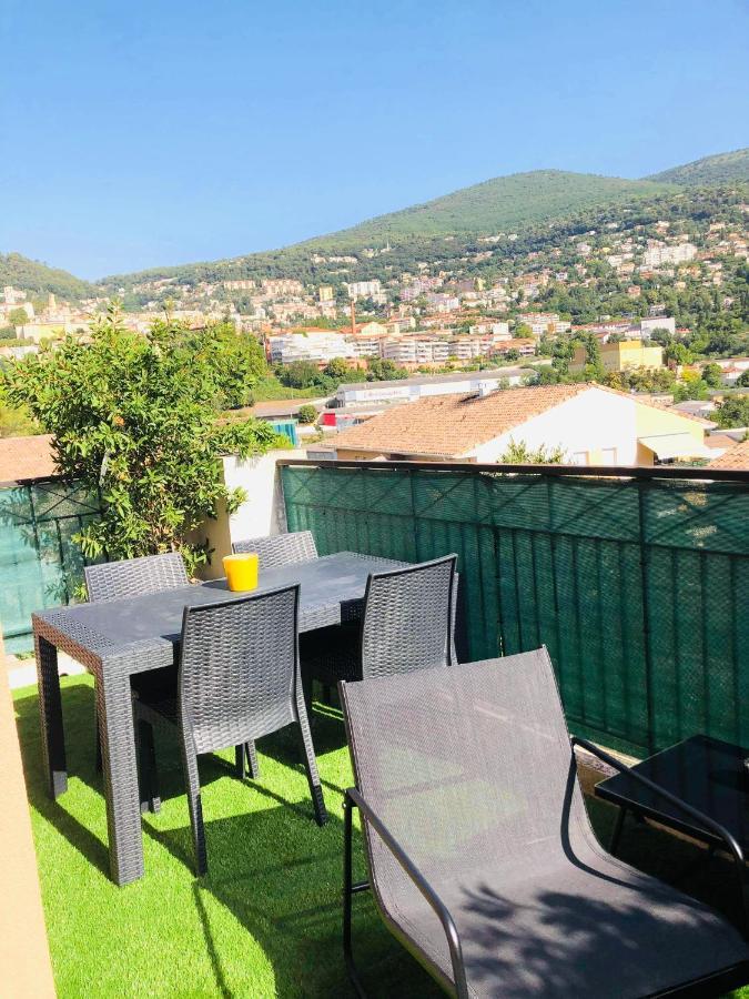 Les Jardins Des Senteurs - Appartement Prive Avec Piscine Et Parking Grasse Exterior foto